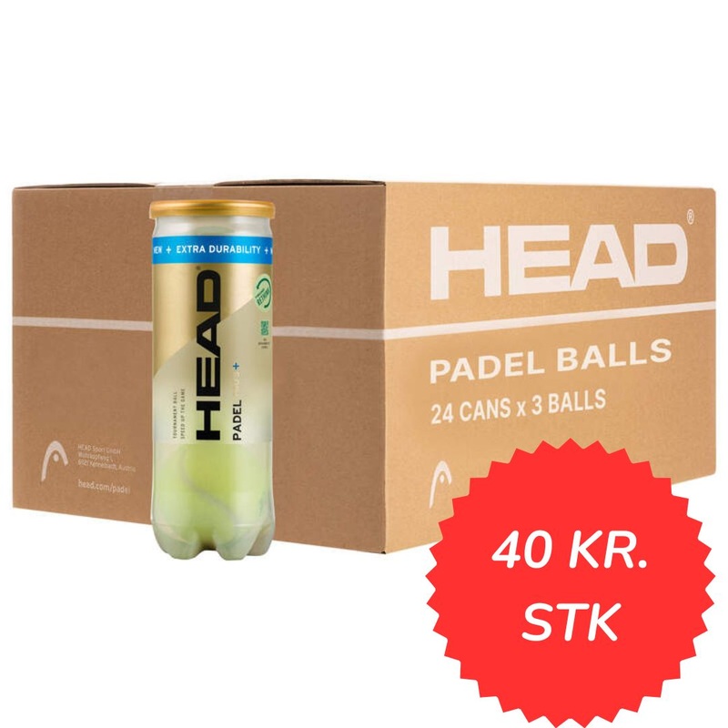 1 kasse med Head Padel Pro S+ Padelbolde (24 rr)