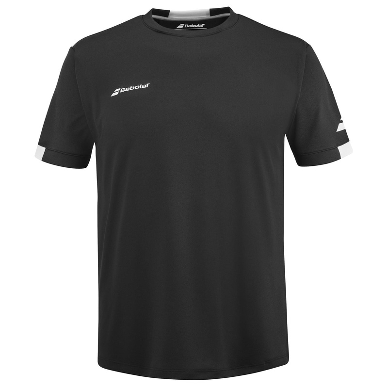 Babolat Play Mens Crew Neck Padel T-Shirt – Black