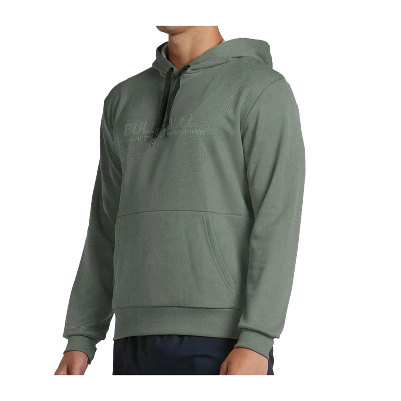 Bullpadel – Sweat  capuche Grelo Kaki