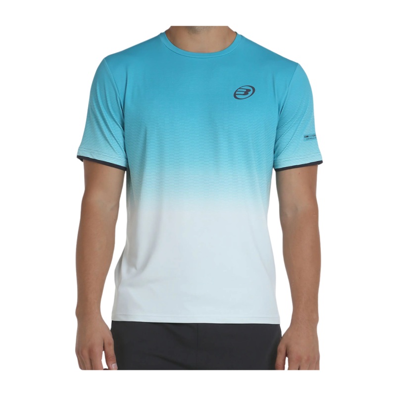 Bullpadel – T-Shirt de padel Merga Bleu