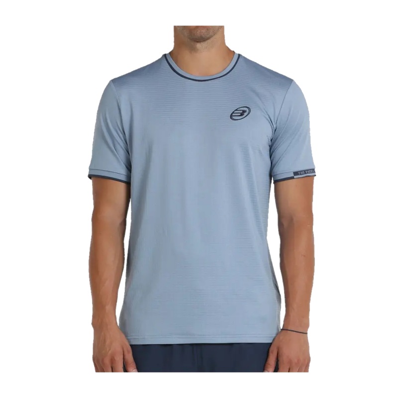 Bullpadel – T-shirt de padel Yuca 23i Bleu Acier