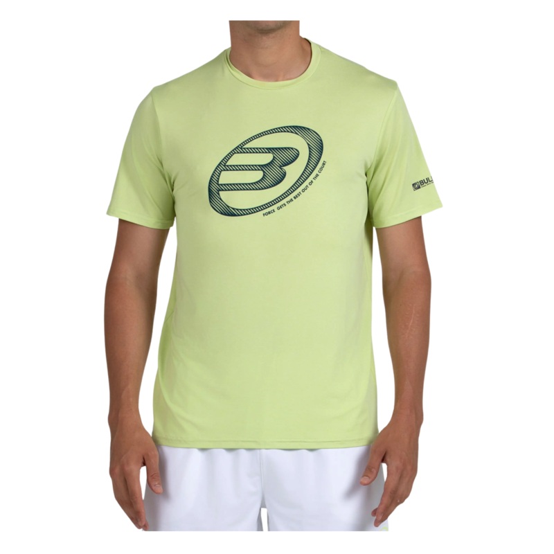 T-shirt de padel Bullpadel Lande Jaune