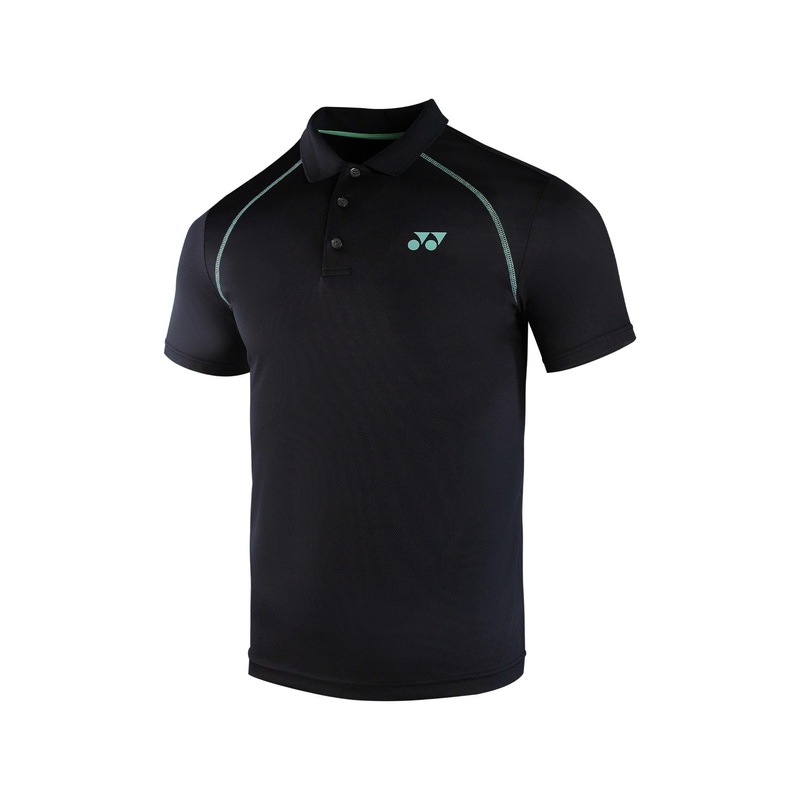 Yonex Men’s Polo T-Shirt (Jet Black)