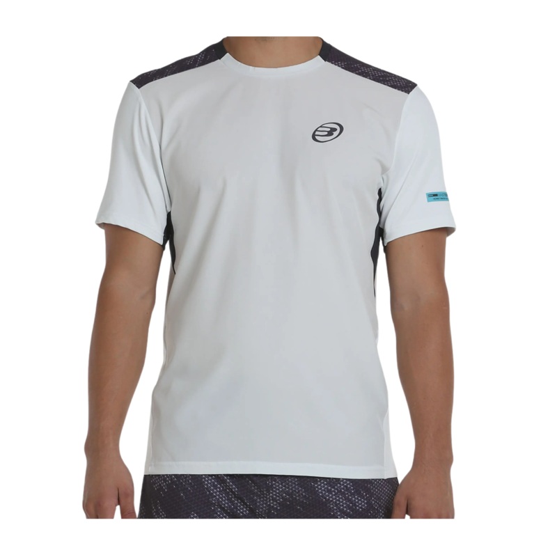 Bullpadel – T-Shirt de padel Mino Blanc