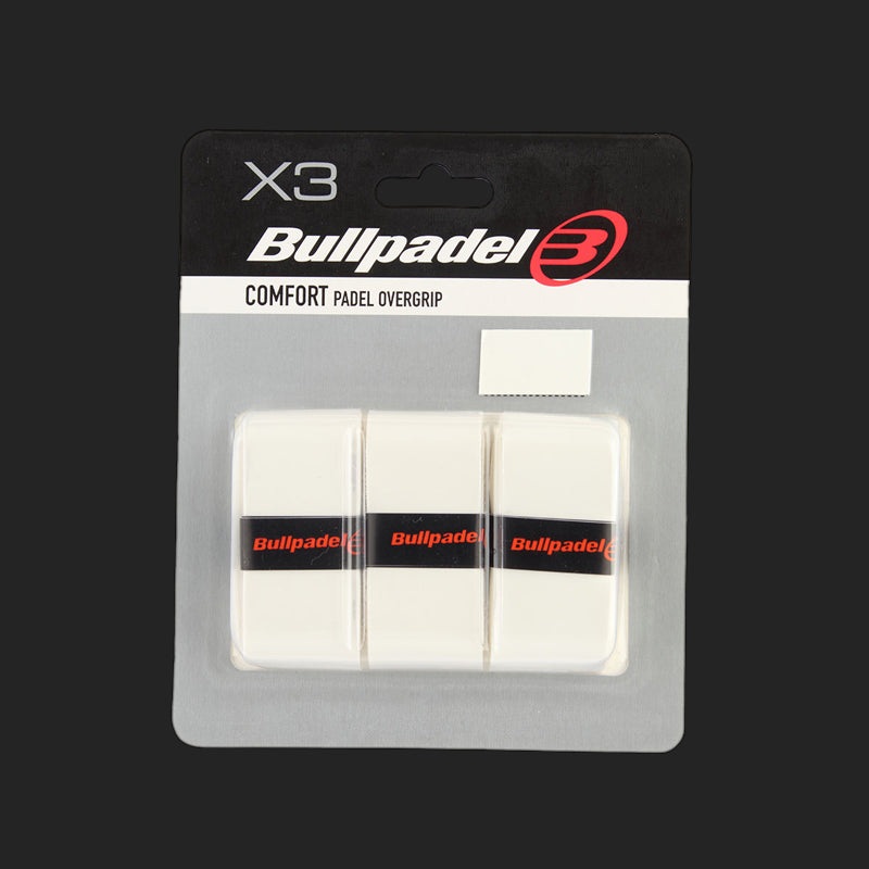 Bullpadel Overgrips|White|Black