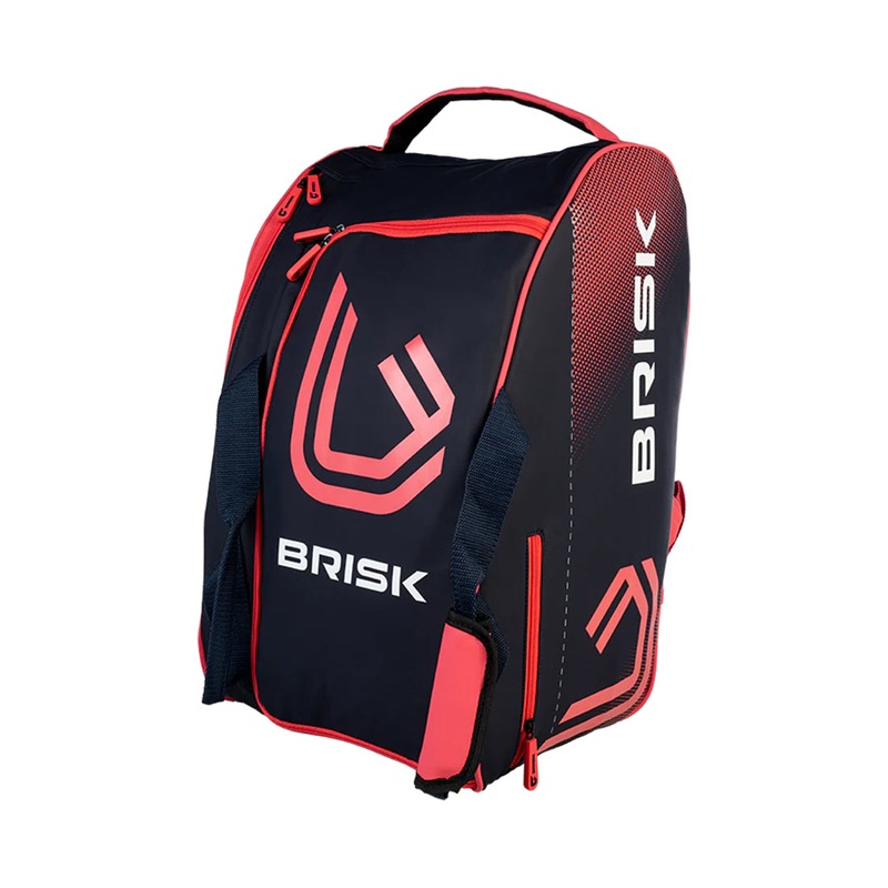 Multi-Function Racket Holder  – Classic Coral Red