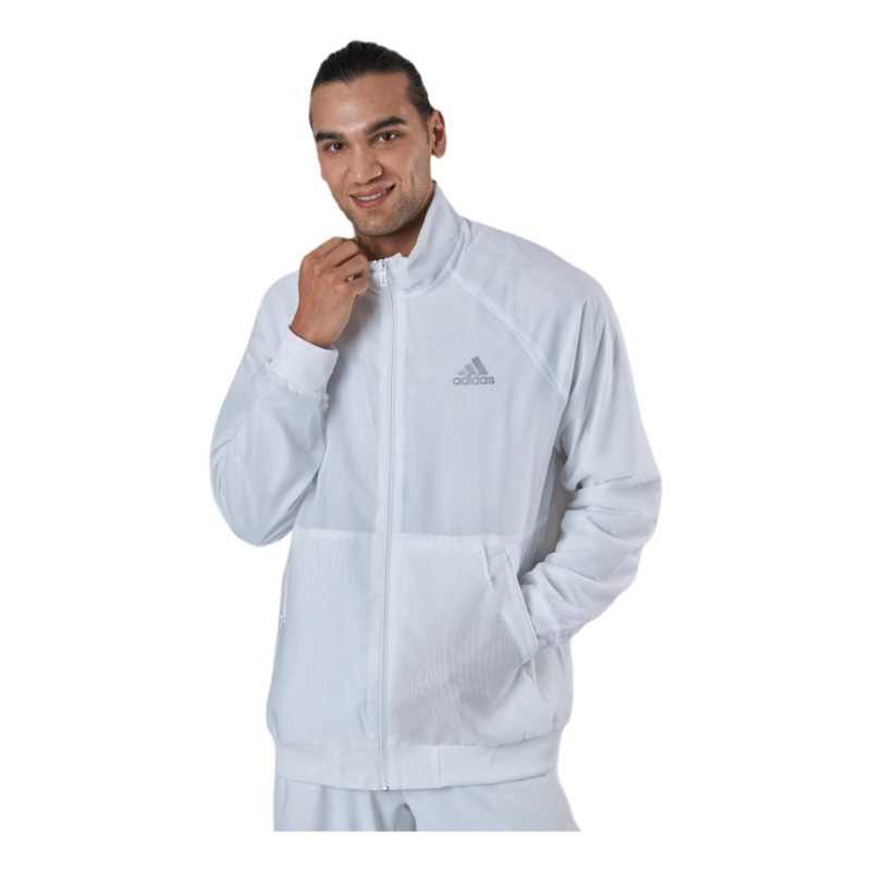 Tennis Jacket Aeroready White/Grey