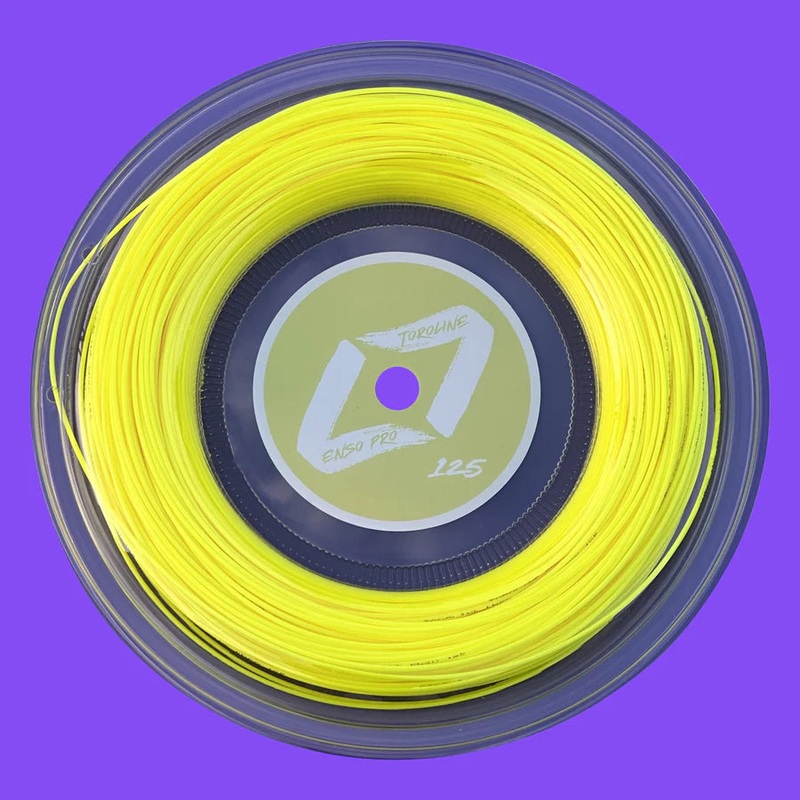 Toroline Enso Pro 1.25 Tennis String (Neon Yellow) Mini Reel 100M (String Only)