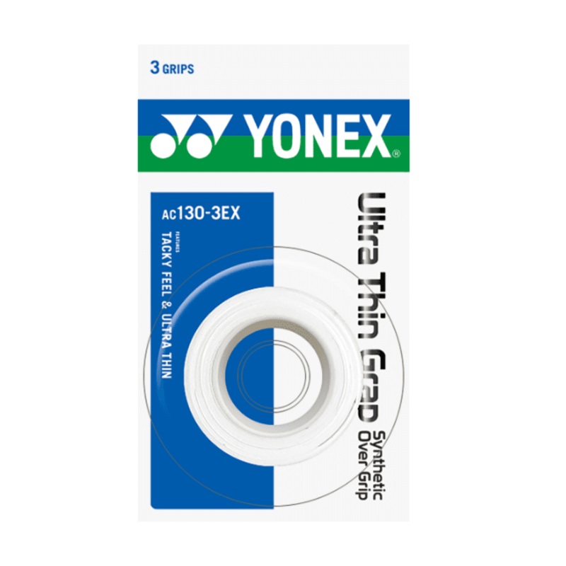 Yonex Ultra Thin Grap (3-pak, Hvid)