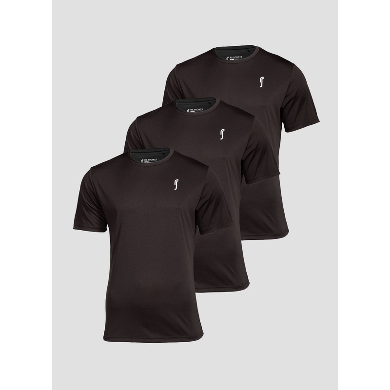 Men’s Performance Tee – 3-Pack | Black