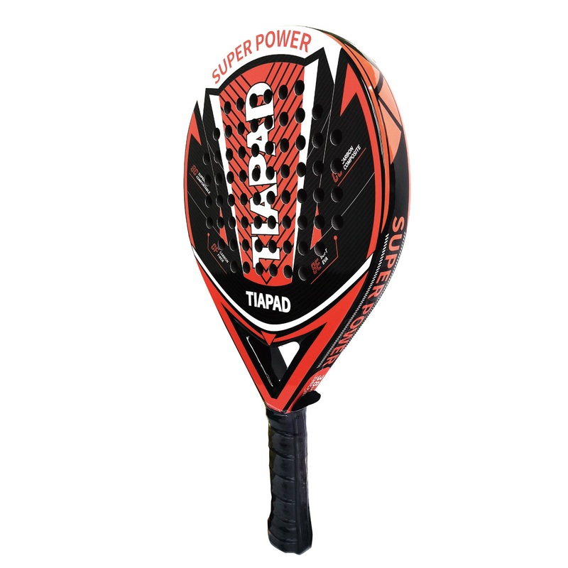 Beautiful Design and Exquisite Workmanship Carbon Fiber Padle Racket Padel Grip Padel Racket