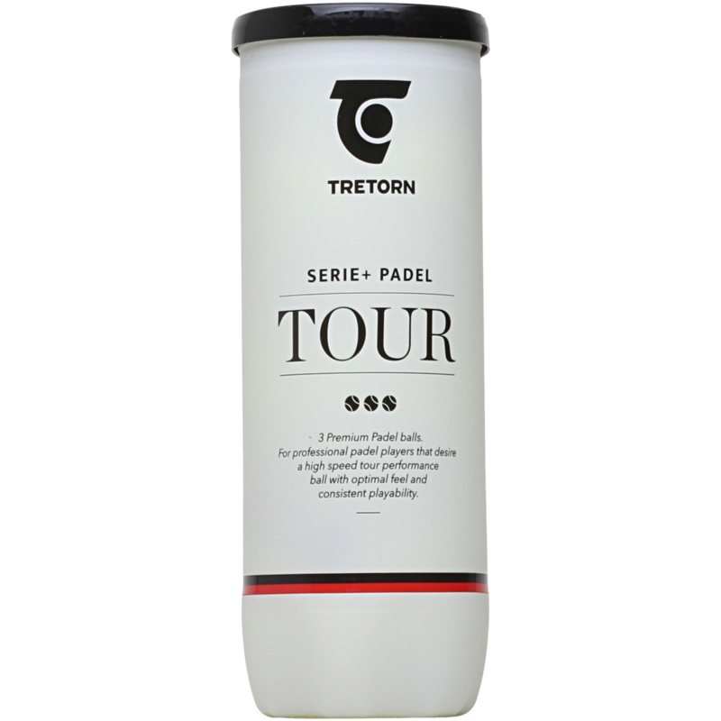 Tretorn Serie+ Padel Tour Padelbolde (3 stk.)