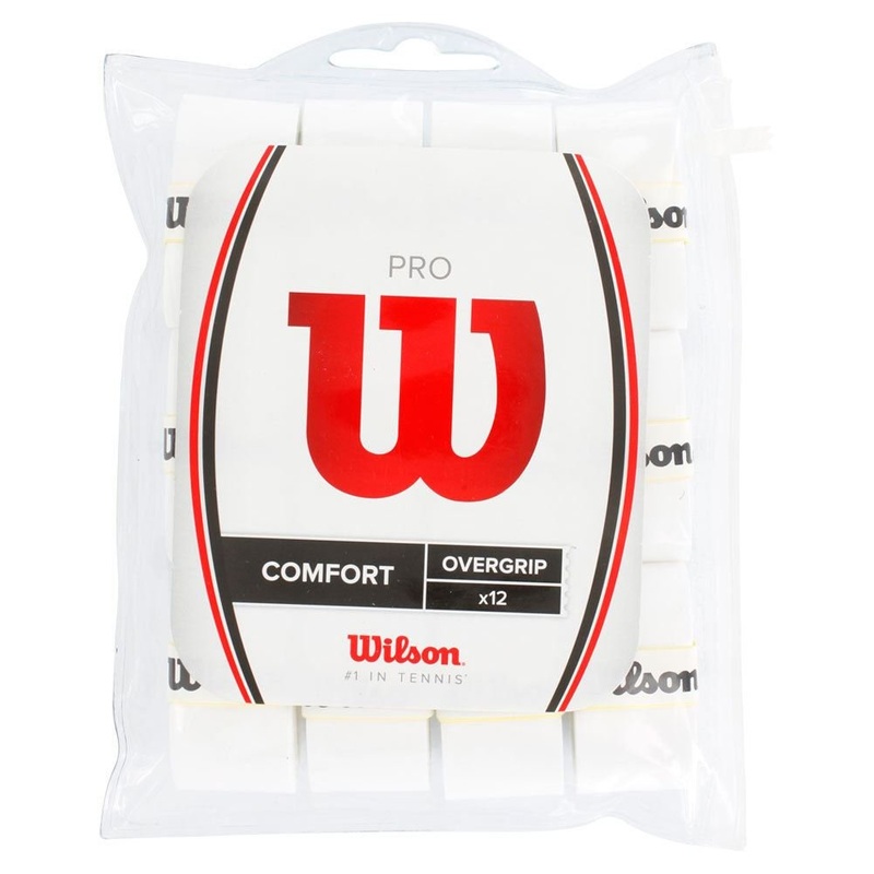 Wilson Pro Overgrip (Hvid, 12-pak)