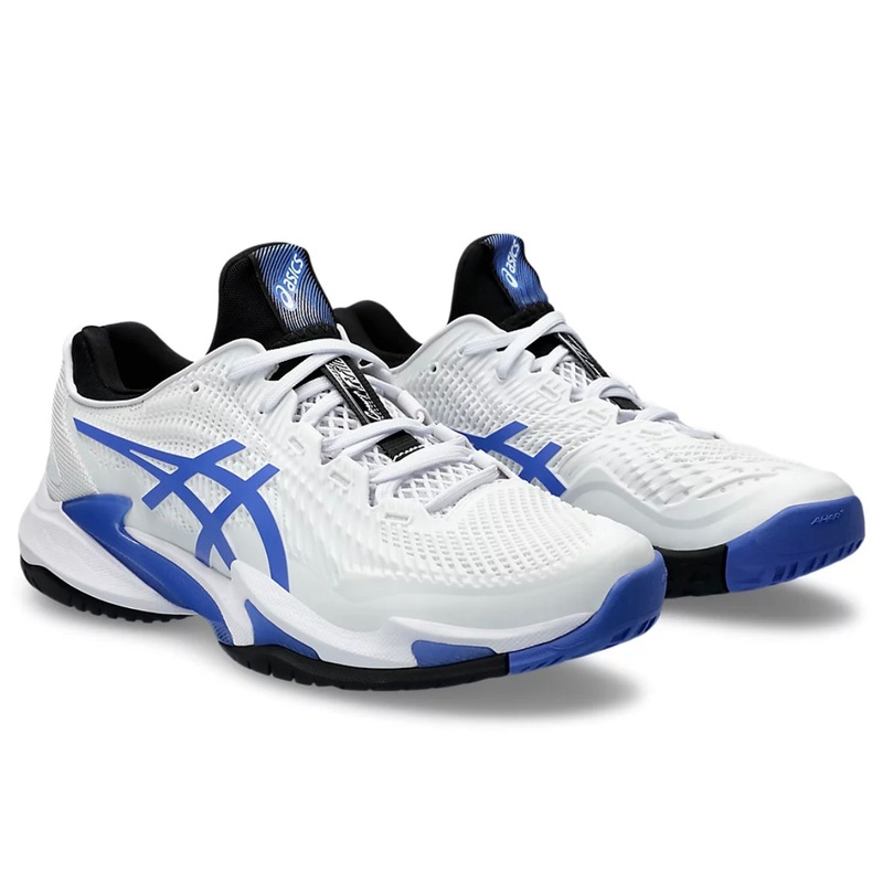 Asics Court FF 3 Men’s Tennis Shoes (White-Sapphire)