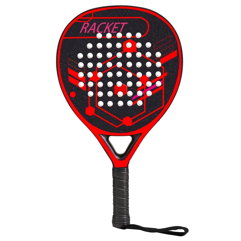 Bulk Sale Diamond Shape Carbon Fiber 3K/6K/12K/18K Paddle Racquet Padel Tennis Racket