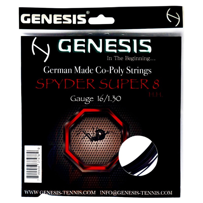 Genesis Spyder Super 8 16 1.30mm Tennis String Pack (String Only)