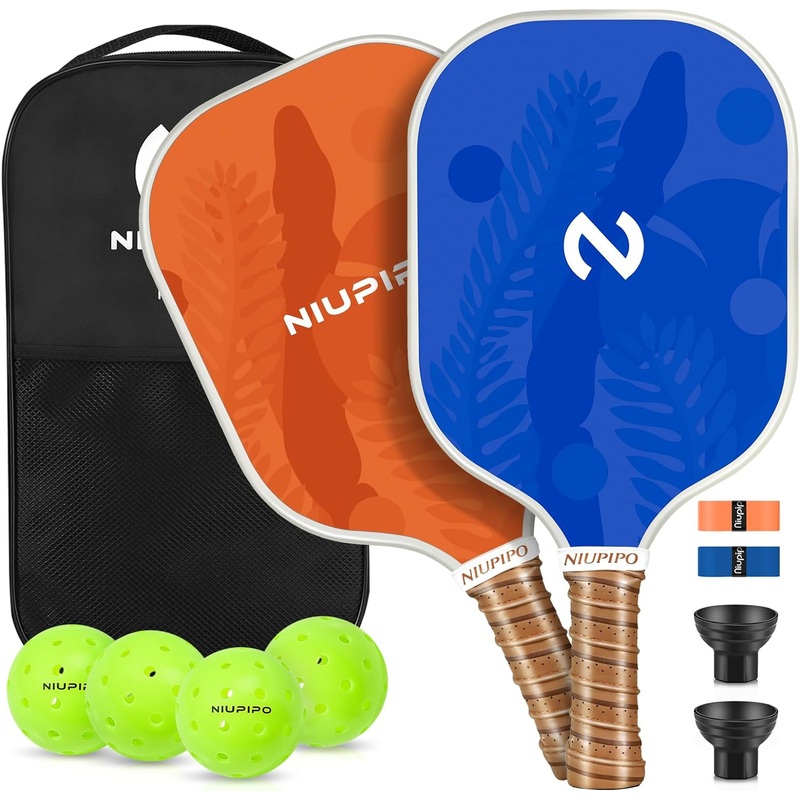 Niupipo Pro Pickleball Paddle Set MX-69 (USAP Standard)