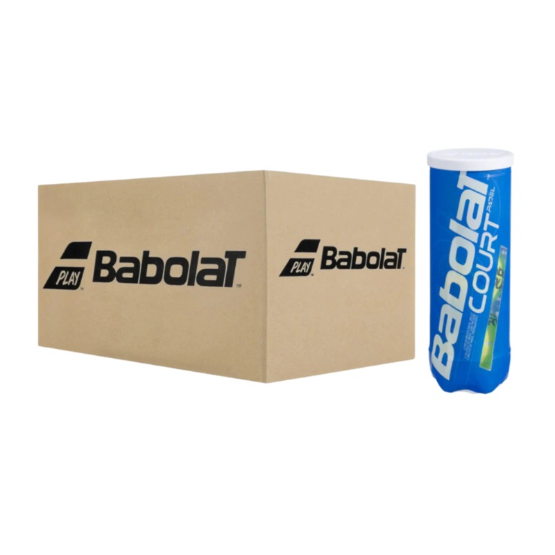 Babolat – Balles de padel Court Padel Carton de 24 Tubes