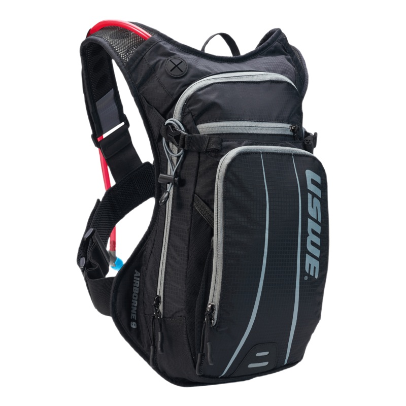 Airborne 9 Hydration Pack With Black/grey