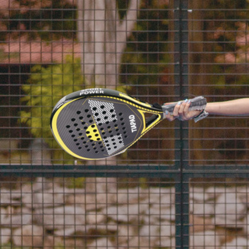 Carbon Padel Rackets for Panoramic Courts Paddle Tennis for Padel Racket Sports