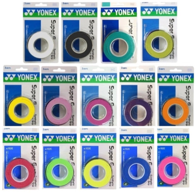 Yonex Super Grap Synthetic Overgrip (3 pieces)