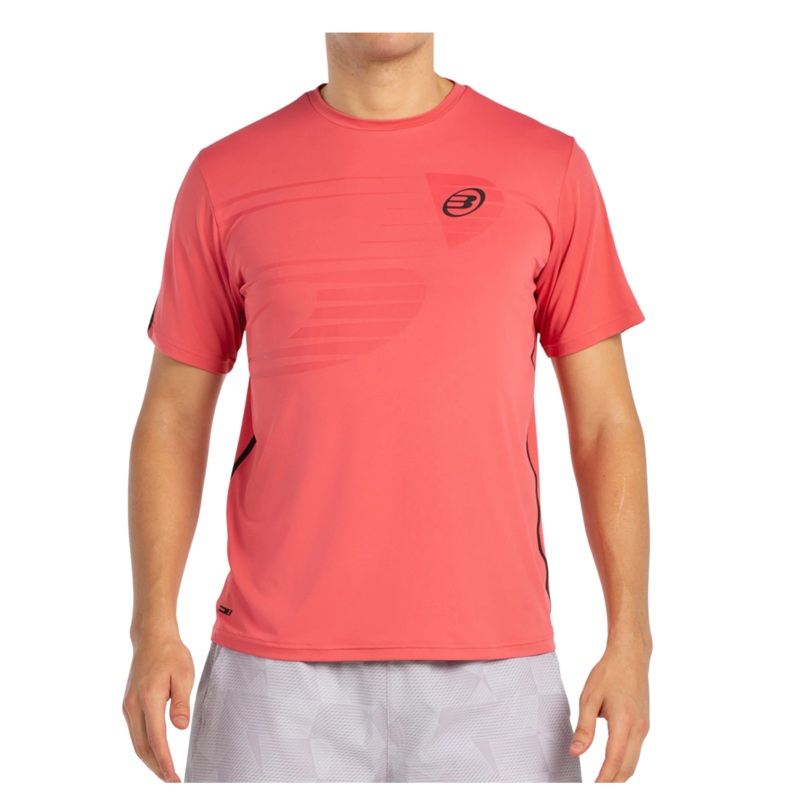 T-Shirt de padel Bullpadel Moeche Hibiscus