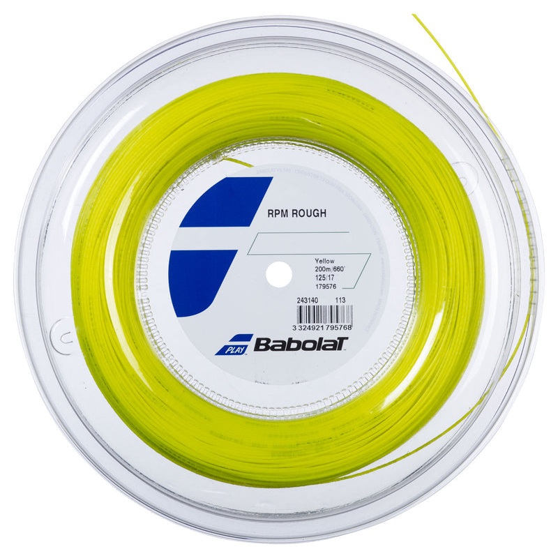 Babolat RPM Blast Rough 1.25mm – Yellow (+$27.00)