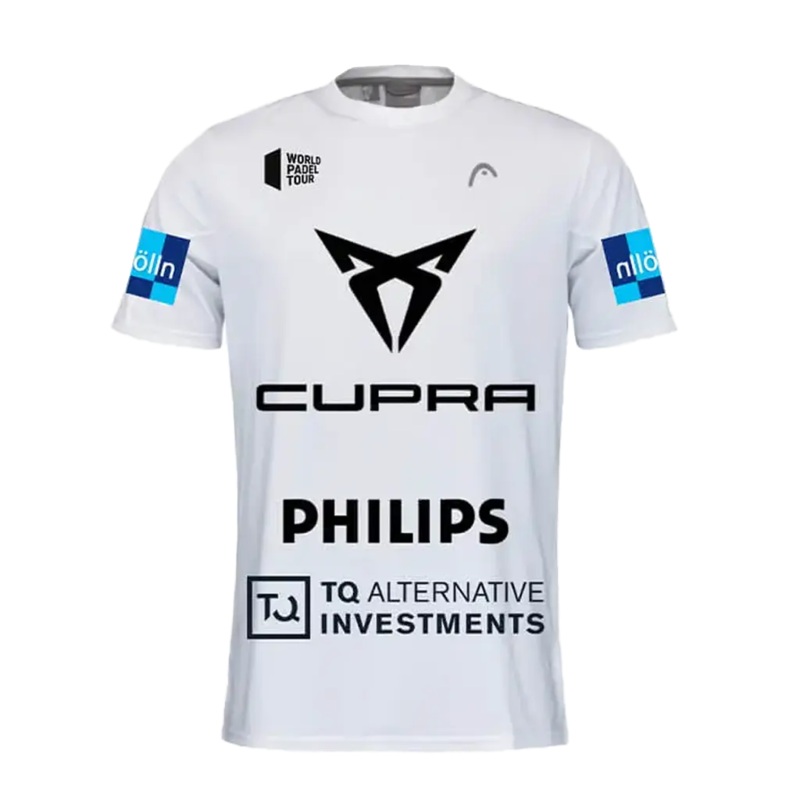 Head – T-shirt de padel Arturo Coello Replica Officiel