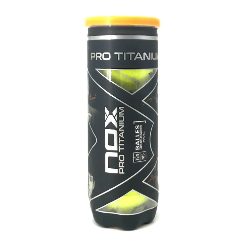 Tube de balles de padel Nox Pro Titanium