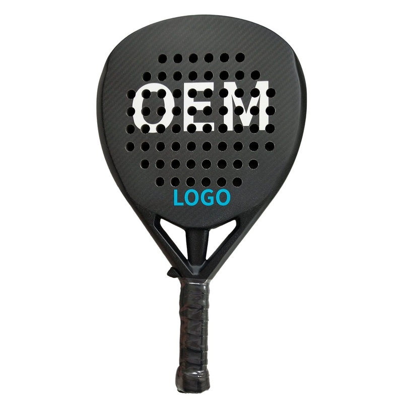 Carbon Paddle Racket with De-Vibration Design for Professional Padel Player From China Professional Manufacturer
