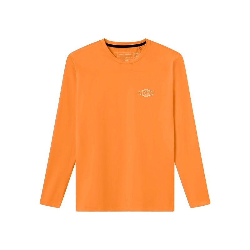 Oncourt LS Layer T-Shirt Orange