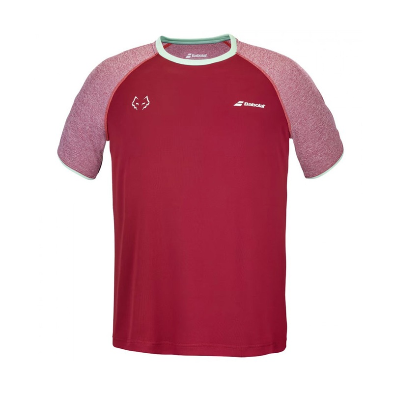 Crew Neck Tee Lebron  – Red Dahlia