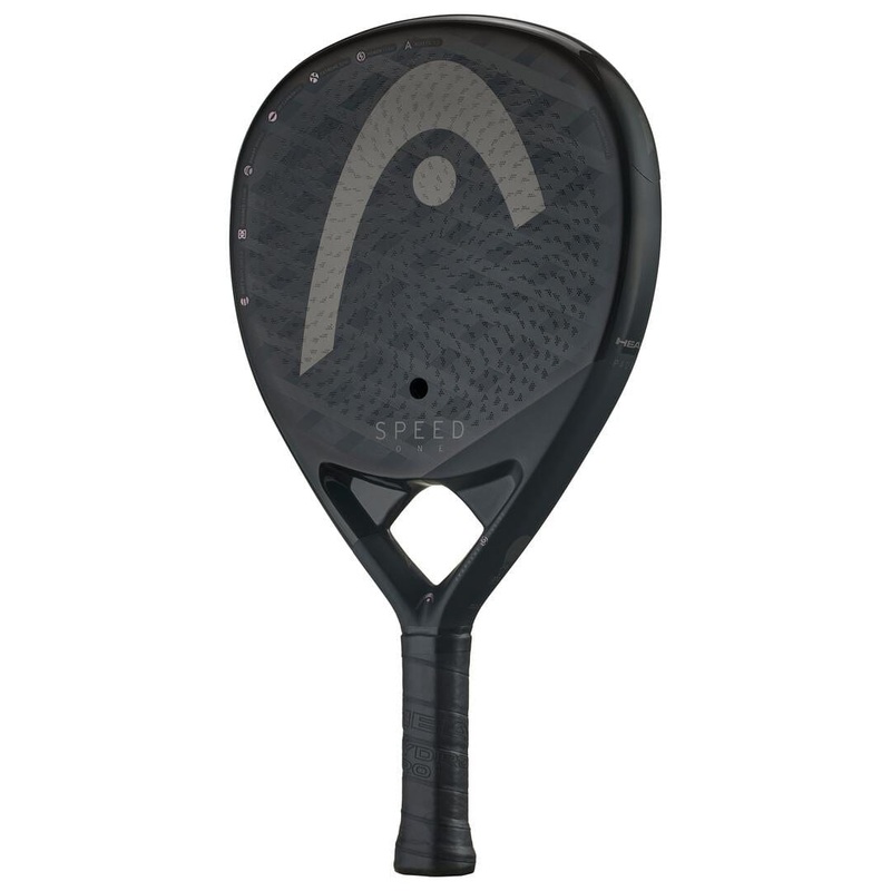 HEAD Speed One 2025 Padel Racket – Black