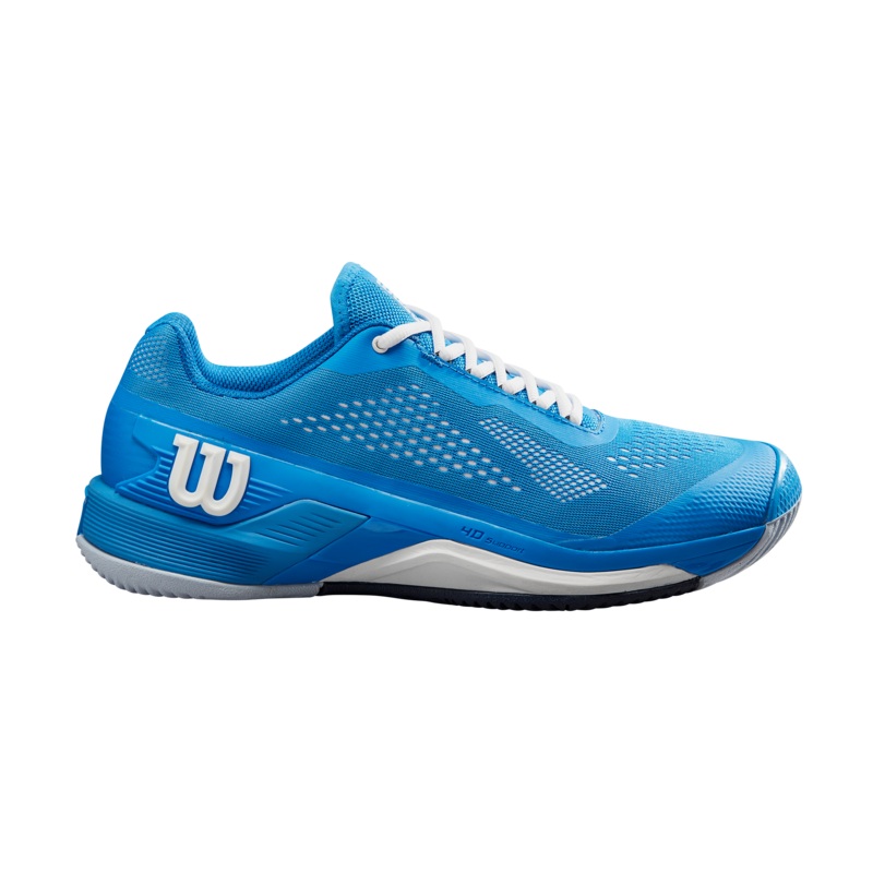 Wilson Unisex Rush Pro 4.0 Tennis Shoes  French Blue