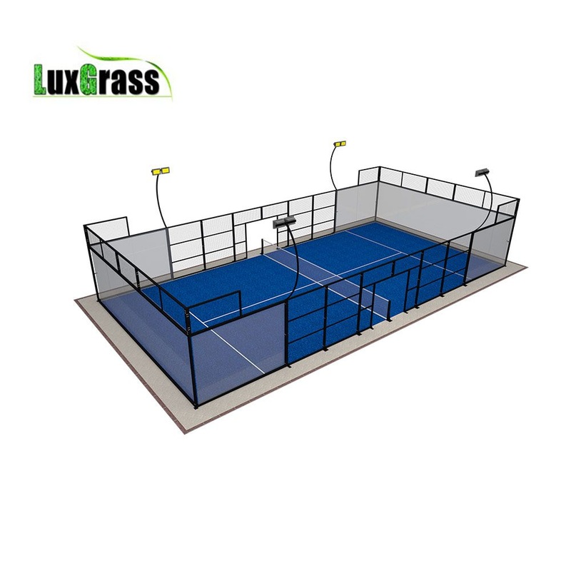 Wpt Professional Padel Court Full Panoramic Removable Padel Court