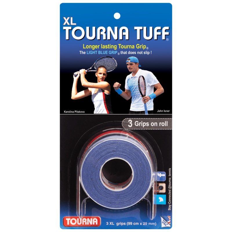 Tourna Tuff Original 3 Overgrip XL Roll (3 Pack)