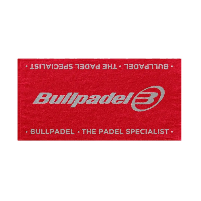 Bullpadel – Serviette Bullpadel The Padel Specialist Rouge