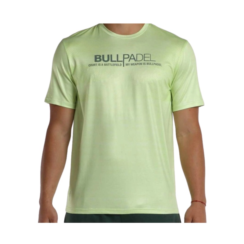 Bullpadel – T-shirt de padel Leteo Jaune Soufre