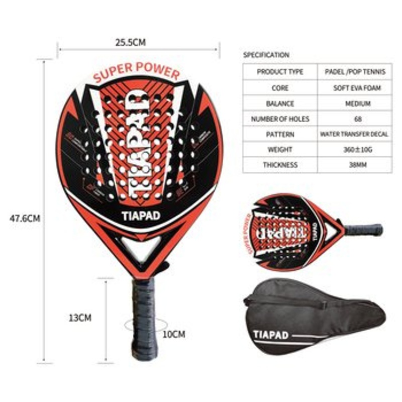 Sport Custom Brand 2023 New Diamond Shape Model High Quality 3D Surface Carbon Padel Racket China Factory Wholesale