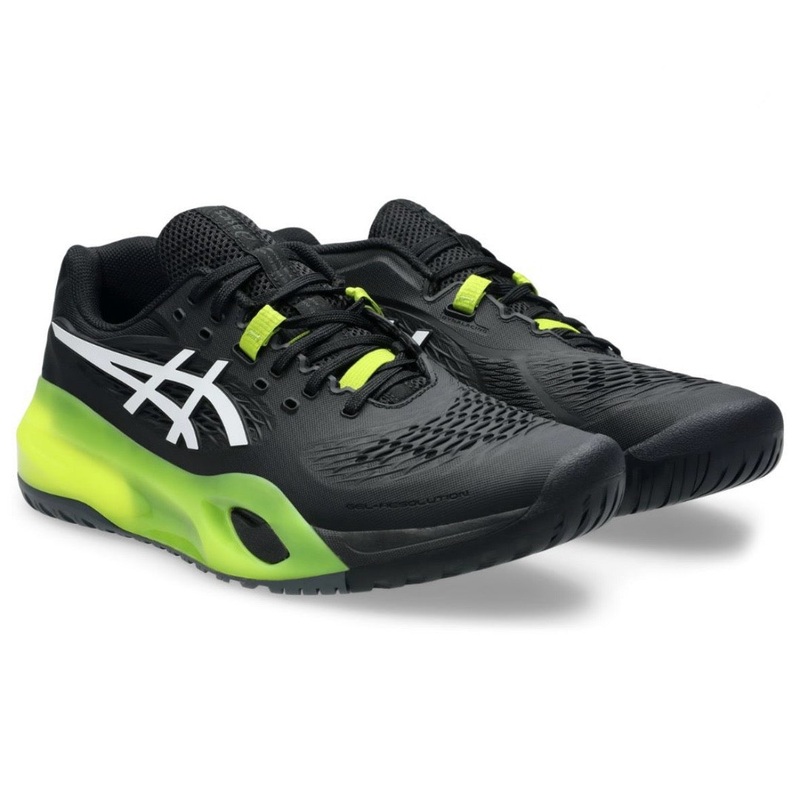 Asics Gel-Resolution X Mens Tennis Shoes (Black-White)