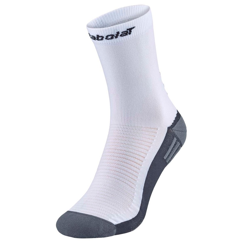 Babolat Padel Mid-Calf Strmper (Hvid/sort)