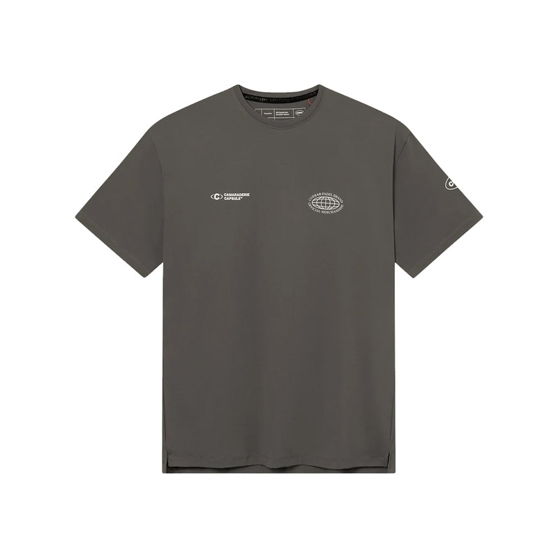 Oncourt Itc T-Shirt Ss – Dark Grey