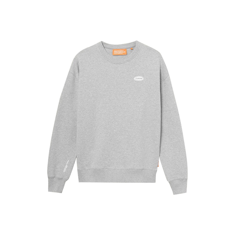 Relaxed Offcourt Crewneck – Grey