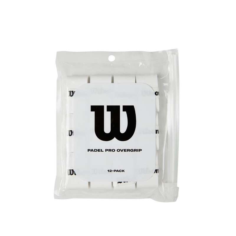 Wilson Pro Overgrip Padel (Hvid, 12-pak)