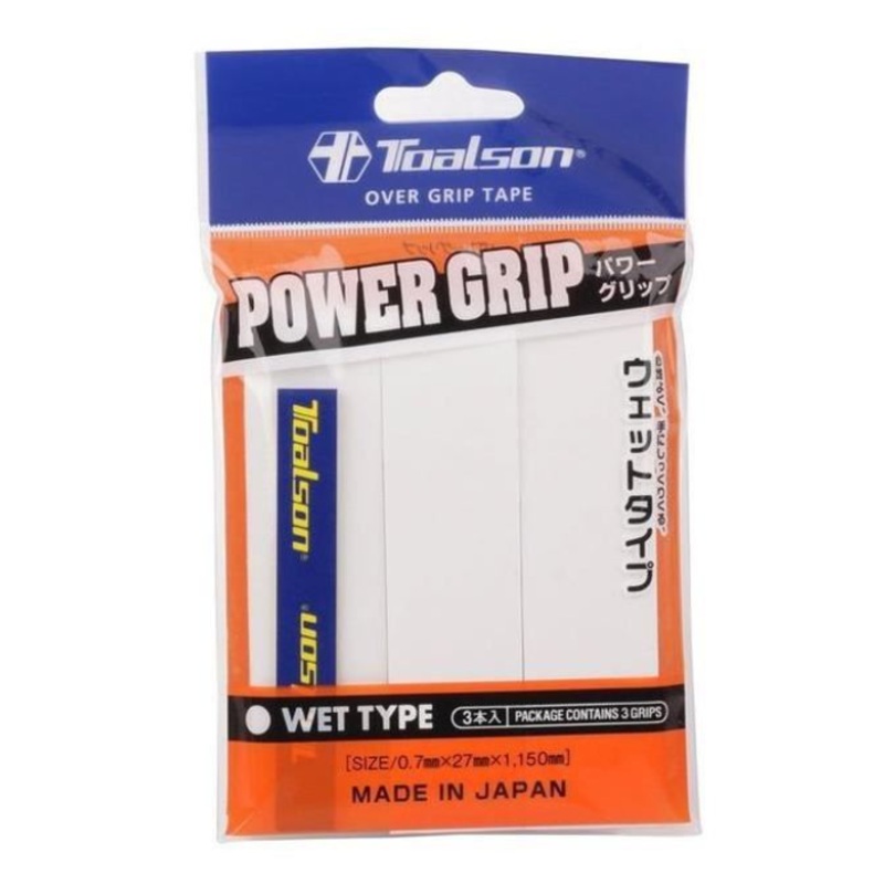 Toalson Power Grip 3-pak (Hvid)