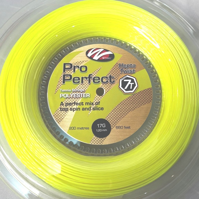 Whipper Pro Perfect Hepta Twist 17 1.20mm – Yellow (+$23.00)