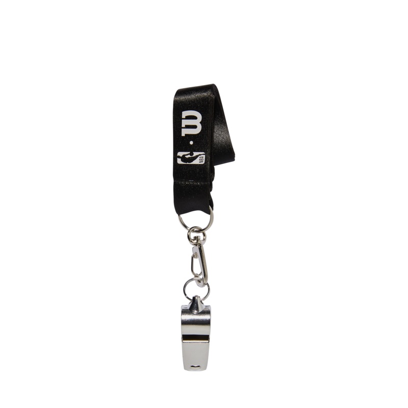 Wilson NBA Brass Whistle With Lanyard