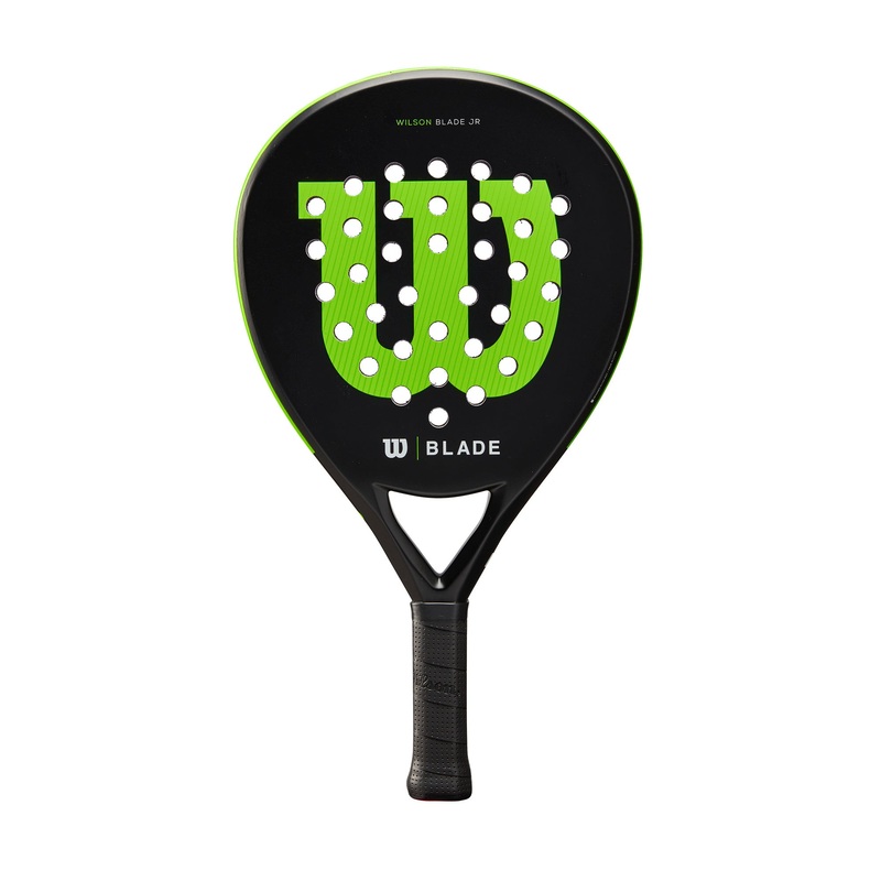 BLADE JUNIOR V2 PADEL RACKET|4″|Black/Neon Green