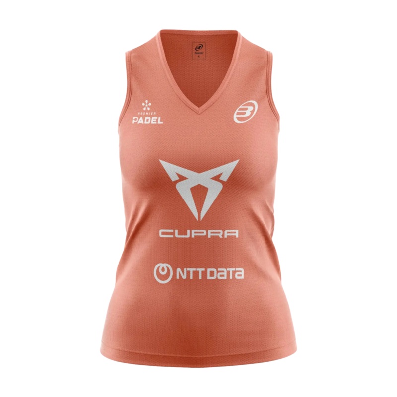 Bullpadel – T-shirt de padel Porru Delfi Brea Orange