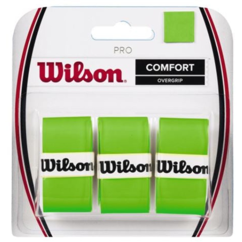 Wilson Pro Overgrip (Grn, 3-pak)